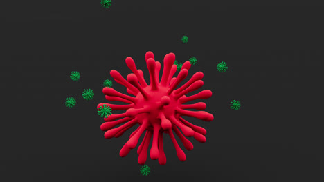 El-Virus-De-La-Viruela-Del-Mono-Se-Está-Extendiendo-Por-Todo-El-Mundo.-Concientización-Médica.-Enfermedad.-Fondo-De-Coronavirus.-Animación-3D.